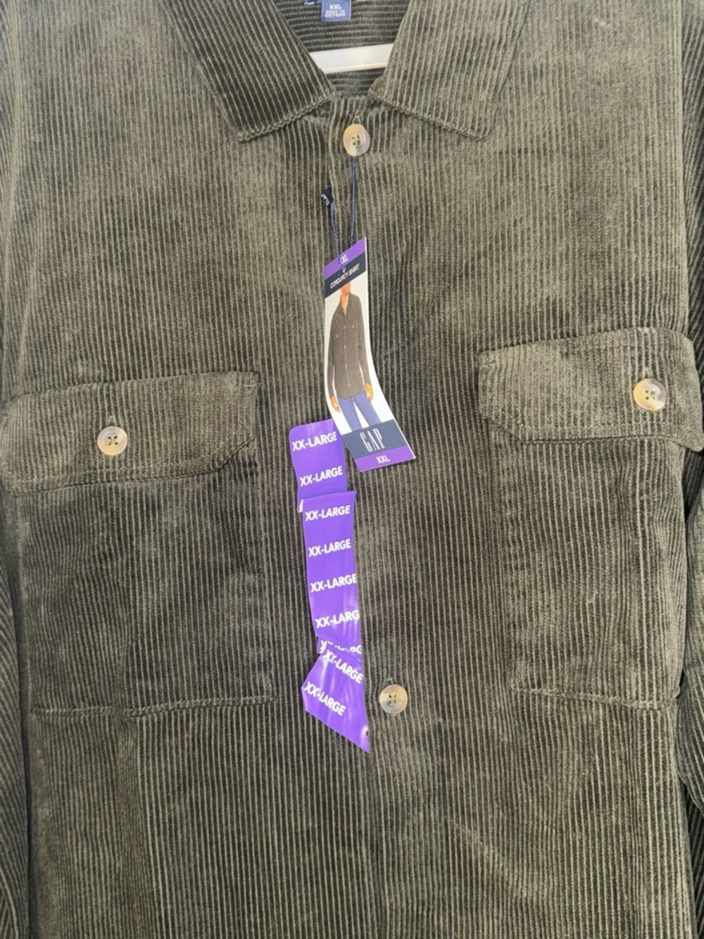 Gap Corduroy button down shirt - Picture 4 of 6